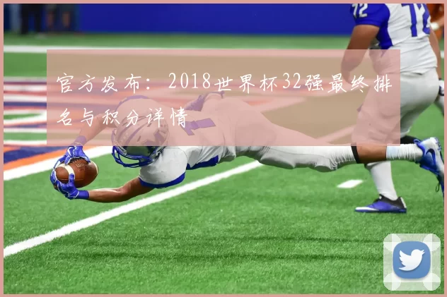 官方发布：2018世界杯32强最终排名与积分详情